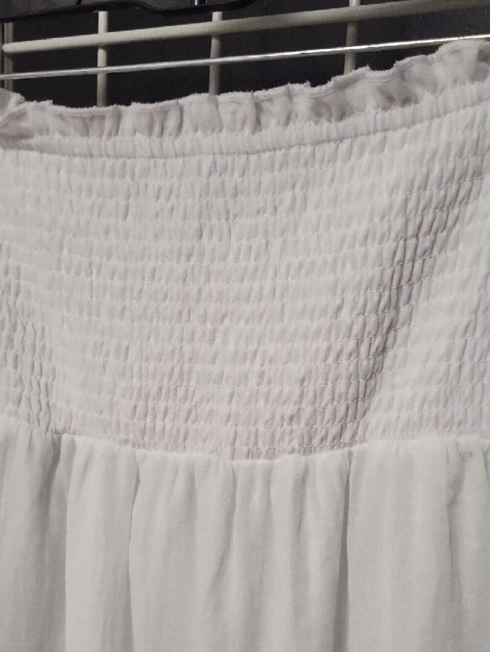 NWT, LIFE WHITE SKIRT/DRESS, STYLE 2 WAYS, SIZE M - Picture 7 of 9